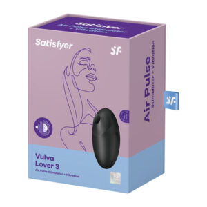 Satisfyer Vulva Lover 3 — Air Pulse Stimulator, Waterproof — Air Pulse Vibrators — view 3