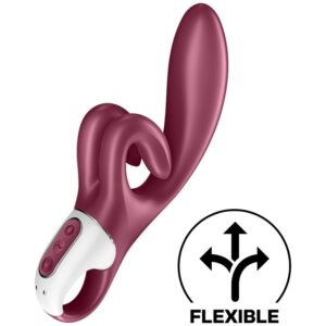 Satisfyer Touch Me — Rabbit Vibrator, Rechargeable, Red — Clitoral Stimulators — view 3