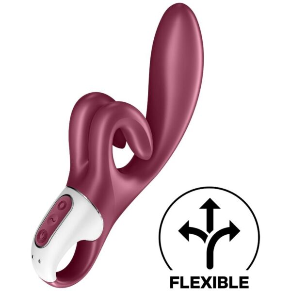 Satisfyer Touch Me — Rabbit Vibrator, Rechargeable, Red — Clitoral Stimulators — view 3