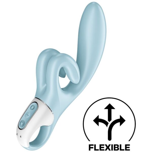 Satisfyer Touch Me — Rabbit Vibrator, Rechargeable, Blue — Clitoral Stimulators — view 3