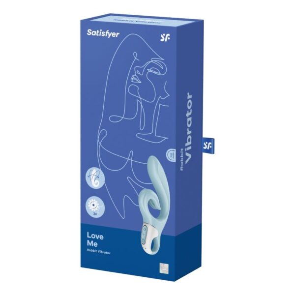 Satisfyer Love Me — Rabbit Vibrator, Rechargeable — G-Spot Vibrators — view 5