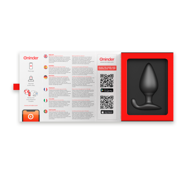 Oninder Rio — Vibrating Butt Plug, App-Controlled — Anal — view 6