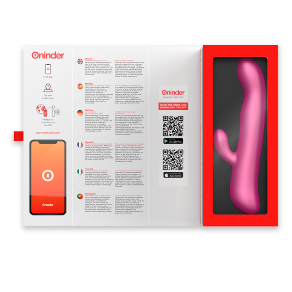 Oninder Oslo — Rabbit Vibrator, App-Controlled — App-Controlled Sex Toys — view 4