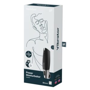 Satisfyer Power — Male Masturbator, App-Controlled, Black — App-Controlled Sex Toys — view 2