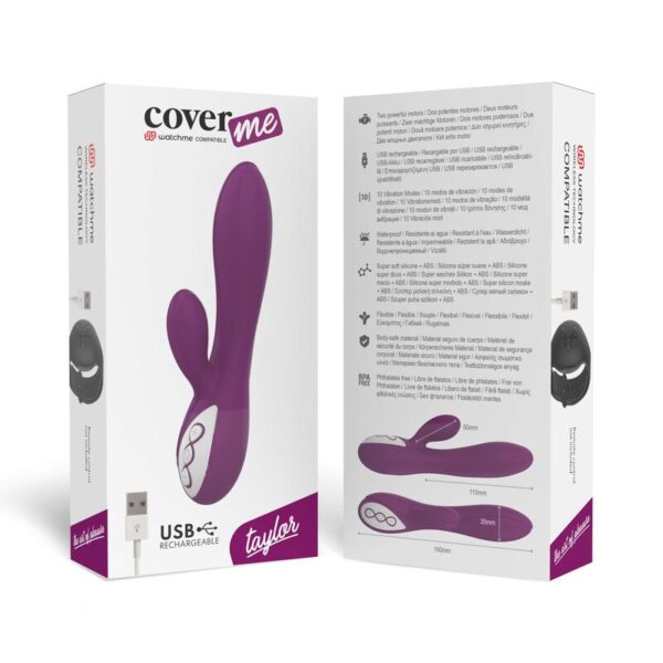 Coverme Taylor — Rabbit Vibrator, Remote Control — Clitoral Stimulators — view 6