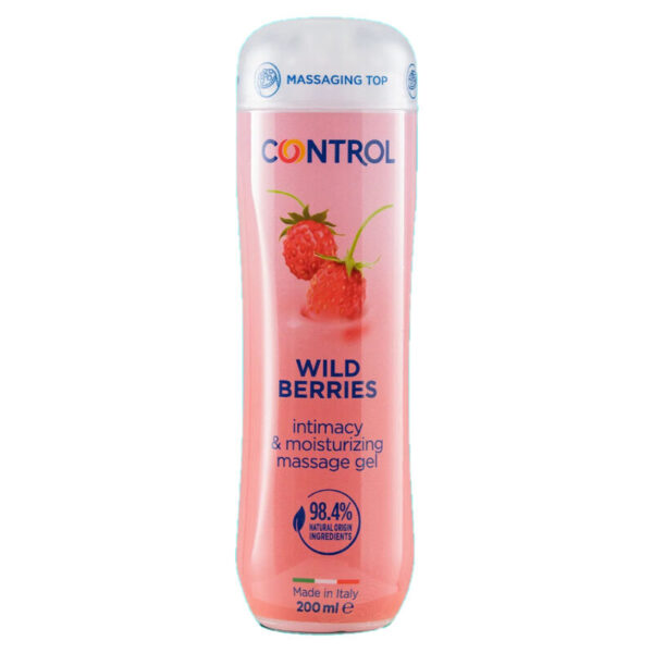 Control Wild Berries — Massage Gel, 200 ml — Body Massage Oils