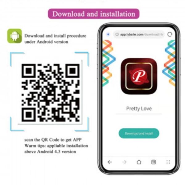 Pretty Love Catalina — Couples Vibrator, App-Controlled, Lilac — App-Controlled Sex Toys — view 4