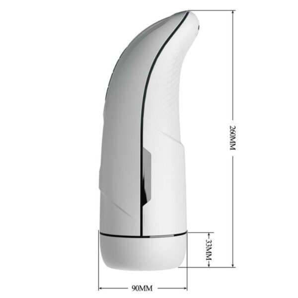 Pretty Love Marissa — Vibrating Masturbator, Heated, White — Automatic Masturbators — view 8
