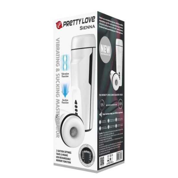 Pretty Love Sienna — Vibrating Masturbator, Rechargeable — Automatic Masturbators — view 13