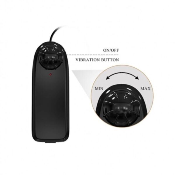 Baile Ultra Passionate — Vibrating Strap-On, 24 cm, Natural — Strap-Ons & Harnesses — view 7