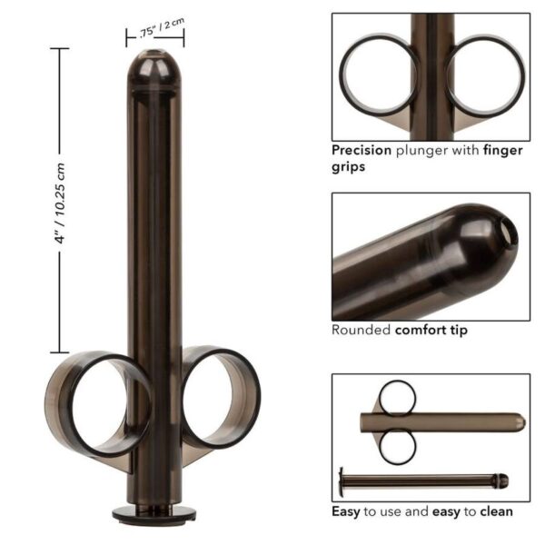 CalExotics XL Lube Tube — Lube Applicator, Black — Anal — view 11