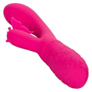 CalExotics Butterfly Kiss Flutter — Vibrator, Rechargeable, Pink — G-Spot Vibrators — view 3