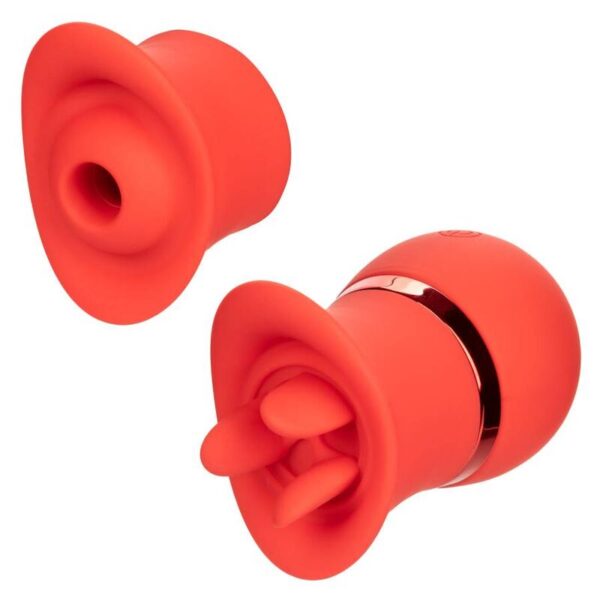 CalExotics French Kiss Suck and Play — Vibrator, Rechargeable — Clitoral Stimulators — view 3