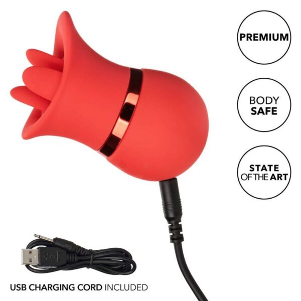 CalExotics French Kiss Suck and Play — Vibrator, Rechargeable — Clitoral Stimulators — view 16