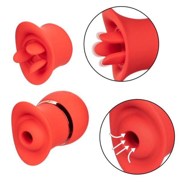 CalExotics French Kiss Suck and Play — Vibrator, Rechargeable — Clitoral Stimulators — view 10