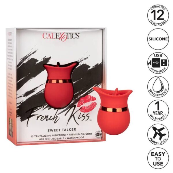 CalExotics French Kiss Sweet Talker — Vibrator — Clitoral Stimulators — view 2