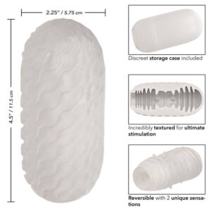 CalExotics Reversible Ribbed — Male Masturbator — Male Masturbators — view 4