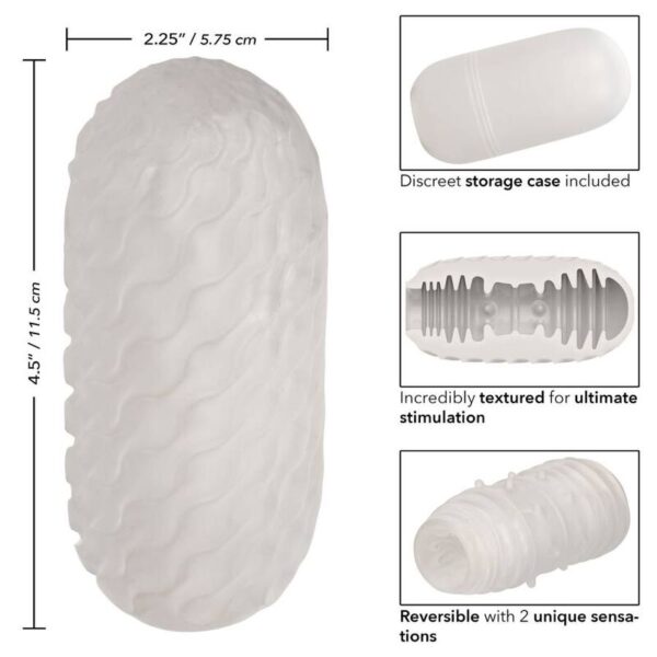 CalExotics Reversible Ribbed — Male Masturbator — Male Masturbators — view 4