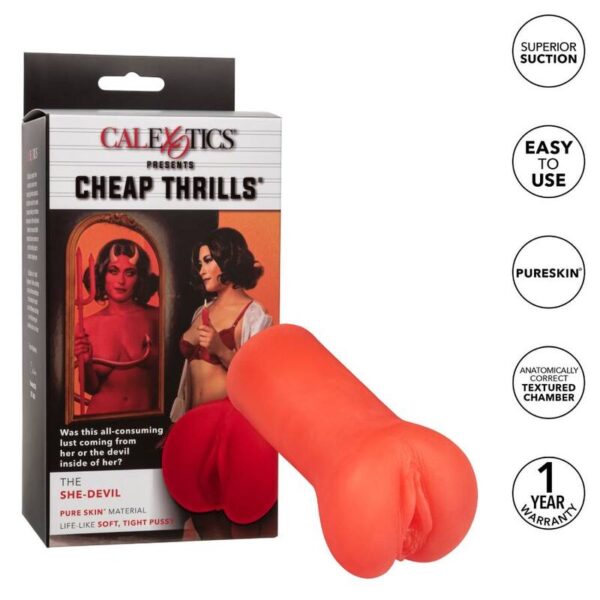 CalExotics Cheap Thrills She Devil — Stroker — Manual Strokers — view 8