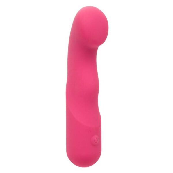 CalExotics Pixies Curvy — Mini Vibrator, Rechargeable, Pink — Classic Vibrators — view 8