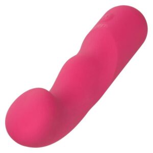CalExotics Pixies Curvy — Mini Vibrator, Rechargeable, Pink — Classic Vibrators