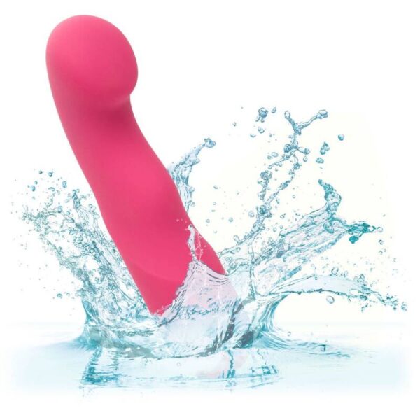 CalExotics Pixies Curvy — Mini Vibrator, Rechargeable, Pink — Classic Vibrators — view 6