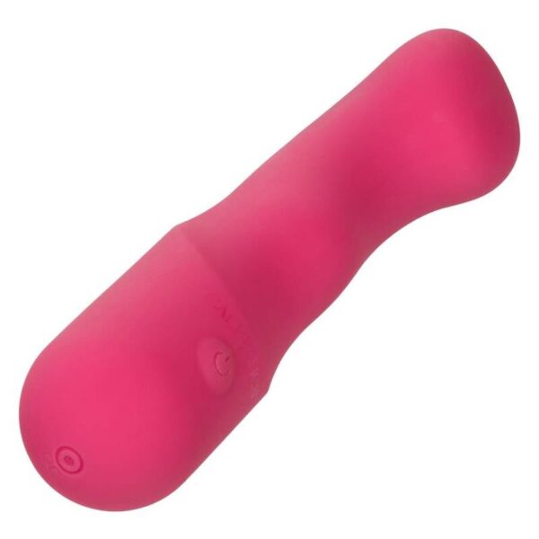 CalExotics Pixies Curvy — Mini Vibrator, Rechargeable, Pink — Classic Vibrators — view 9