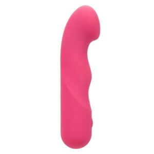 CalExotics Pixies Curvy — Mini Vibrator, Rechargeable, Pink — Classic Vibrators — view 3