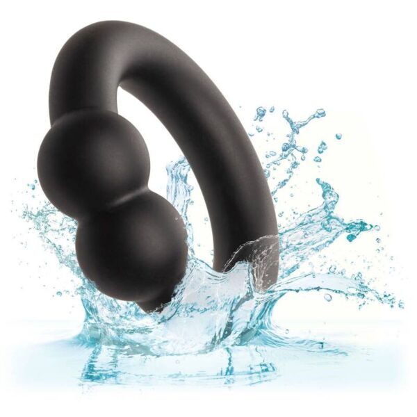 CalExotics Alpha Muscle — Cock Ring, Silicone, Black — Classic Cock Rings — view 6