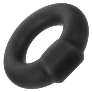 CalExotics Alpha Optimum — Cock Ring, Silicone, Black — Classic Cock Rings — view 3