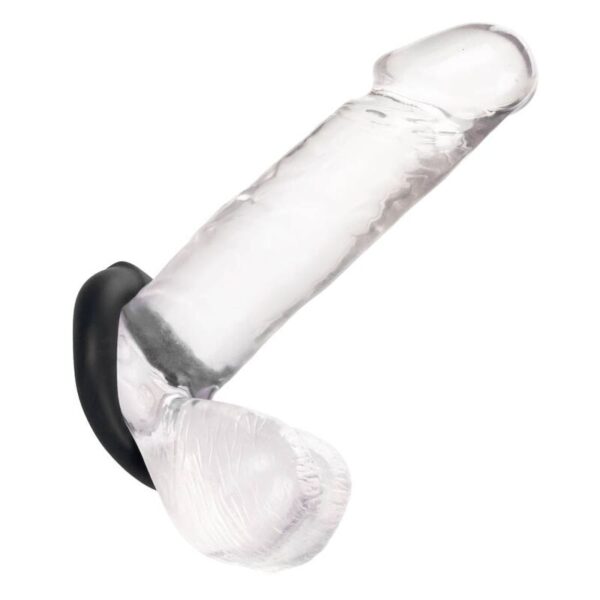 CalExotics Alpha Optimum — Cock Ring, Silicone, Black — Classic Cock Rings