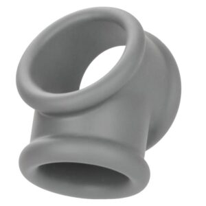 CalExotics Alpha Precision — Cock Ring, Silicone, Grey — Classic Cock Rings — view 3