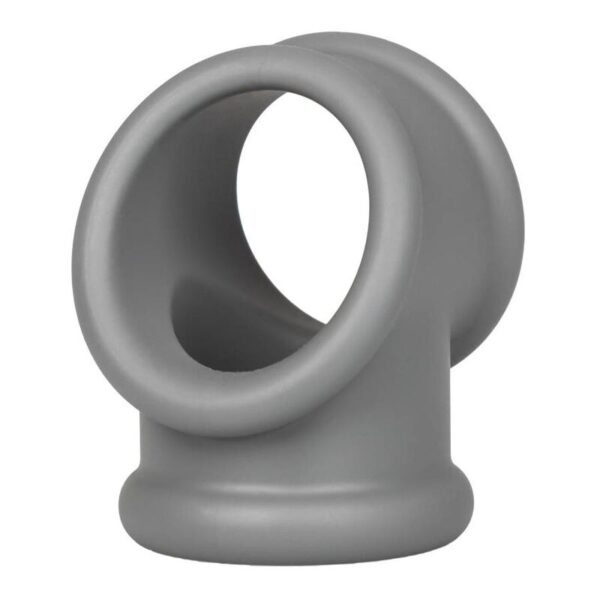 CalExotics Alpha Precision — Cock Ring, Silicone, Grey — Classic Cock Rings — view 11