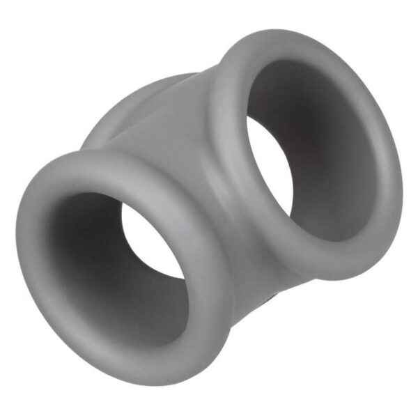 CalExotics Alpha Precision — Cock Ring, Silicone, Grey — Classic Cock Rings — view 5