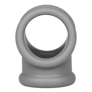 CalExotics Alpha Precision — Cock Ring, Silicone, Grey — Classic Cock Rings — view 4