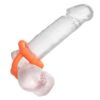 CalExotics Alpha All Star — Cock Ring, Silicone, Orange — Classic Cock Rings