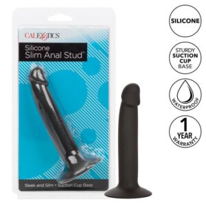 CalExotics Silicone Slim Anal Stud — Anal Dildo, Suction Cup — Anal Dildos — view 2