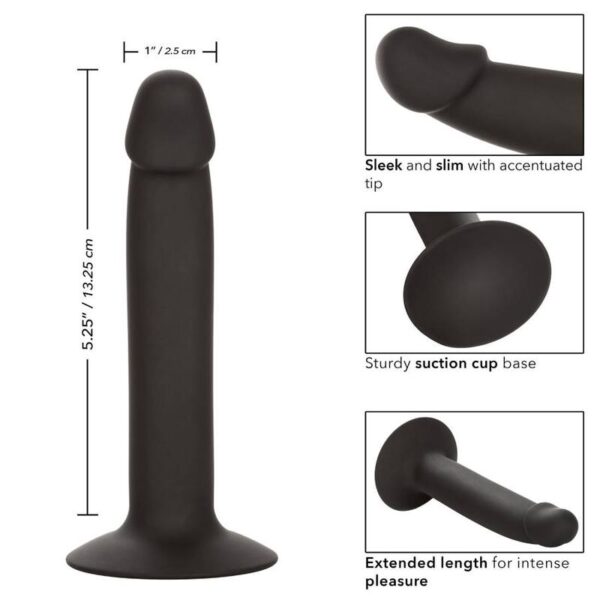 CalExotics Silicone Slim Anal Stud — Anal Dildo, Suction Cup — Anal Dildos — view 9