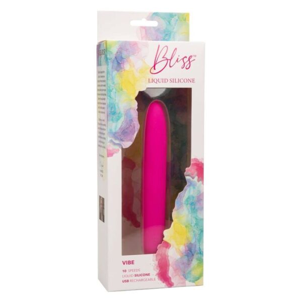 CalExotics Bliss — Vibrator, Rechargeable, Pink — Classic Vibrators — view 2