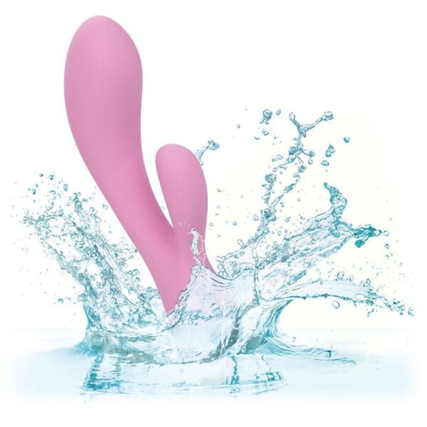 CalExotics Contour Zoie — Rabbit Vibrator, Rechargeable, Pink — G-Spot Vibrators — view 7