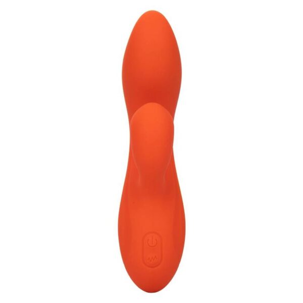 CalExotics Stella Dual Teaser — Rabbit Vibrator, Orange — G-Spot Vibrators — view 6