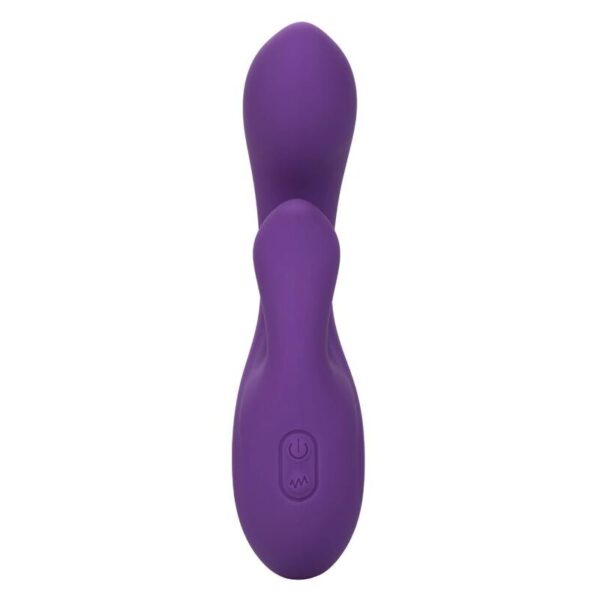 CalExotics Stella Dual Pleaser — Rabbit Vibrator, Violet — G-Spot Vibrators — view 8