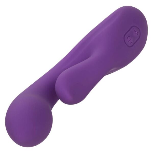CalExotics Stella Dual Pleaser — Rabbit Vibrator, Violet — G-Spot Vibrators — view 6