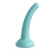 Dillio Curious Five — Strap-On Dildo, Silicone, 12.7 cm, Green — Couples