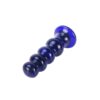 ToyJoy The Radiant — Vibrating Butt Plug, Glass, 11.5 cm, Blue — Anal