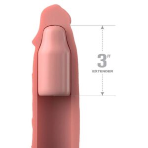 Fantasy X-Tensions Elite 9 — Penis Sleeve, Skin — Penis Accessories — view 2