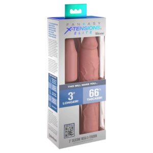 Fantasy X-Tensions Elite 9 — Penis Sleeve, Skin — Penis Accessories — view 3