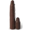 Fantasy X-Tensions Elite 9 — Penis Sleeve, Brown — Penis Accessories