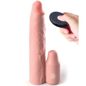 Fantasy X-Tensions Elite — Vibrating Penis Sleeve, Skin — Penis Accessories