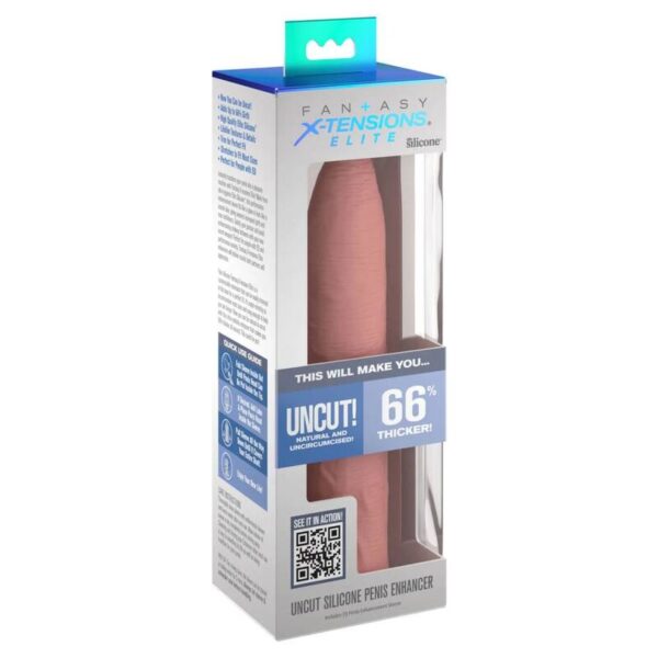 Fantasy X-Tensions Elite Uncut — Penis Sleeve, Skin — Penis Accessories — view 2